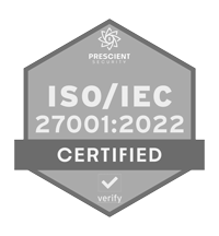 ISO/IEC 27001:2022 Certified